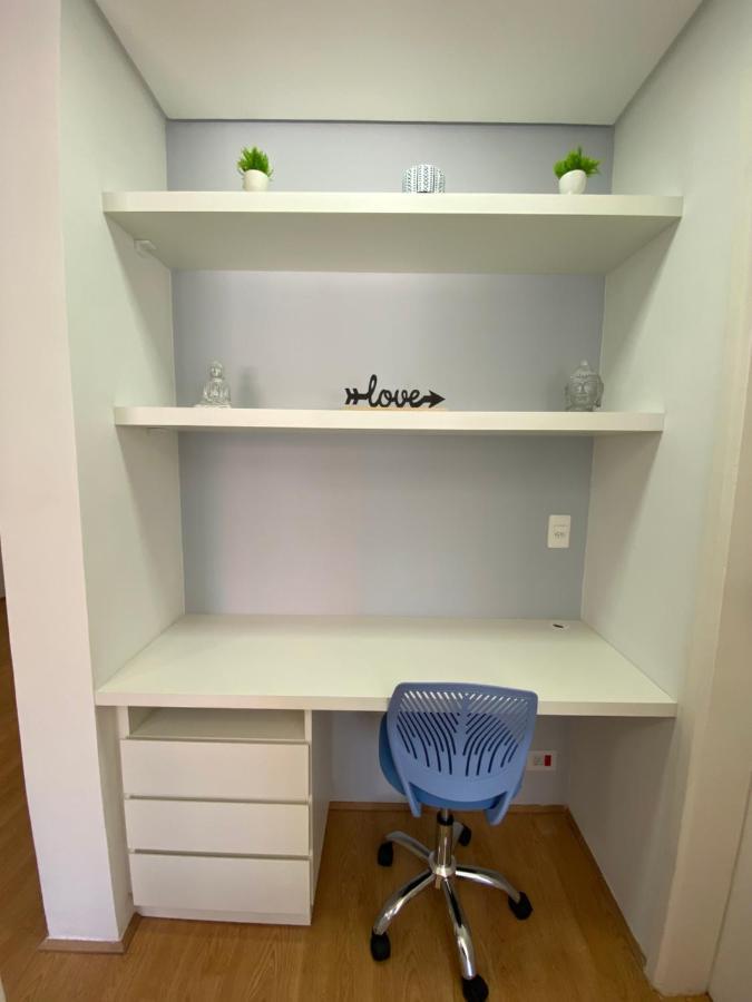 101- Lindo Apartamento Amplo E Decorado, 2 Quartos, Sala, Cozinha Completa, Mobiliario Moderno, Lavanderia , Excelente Localizacao No Bairro Bigorrilho Curitiba Buitenkant foto